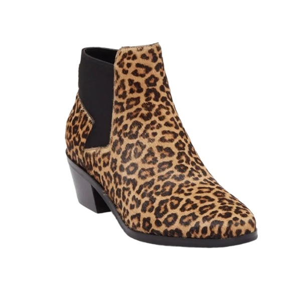New Cole Haan Gia Calf Hair Leopard Grandseries Chelsea Booties Women's - Picture 13 of 13
